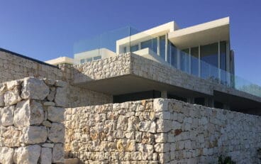 Muros piedra de Casa Sardinera