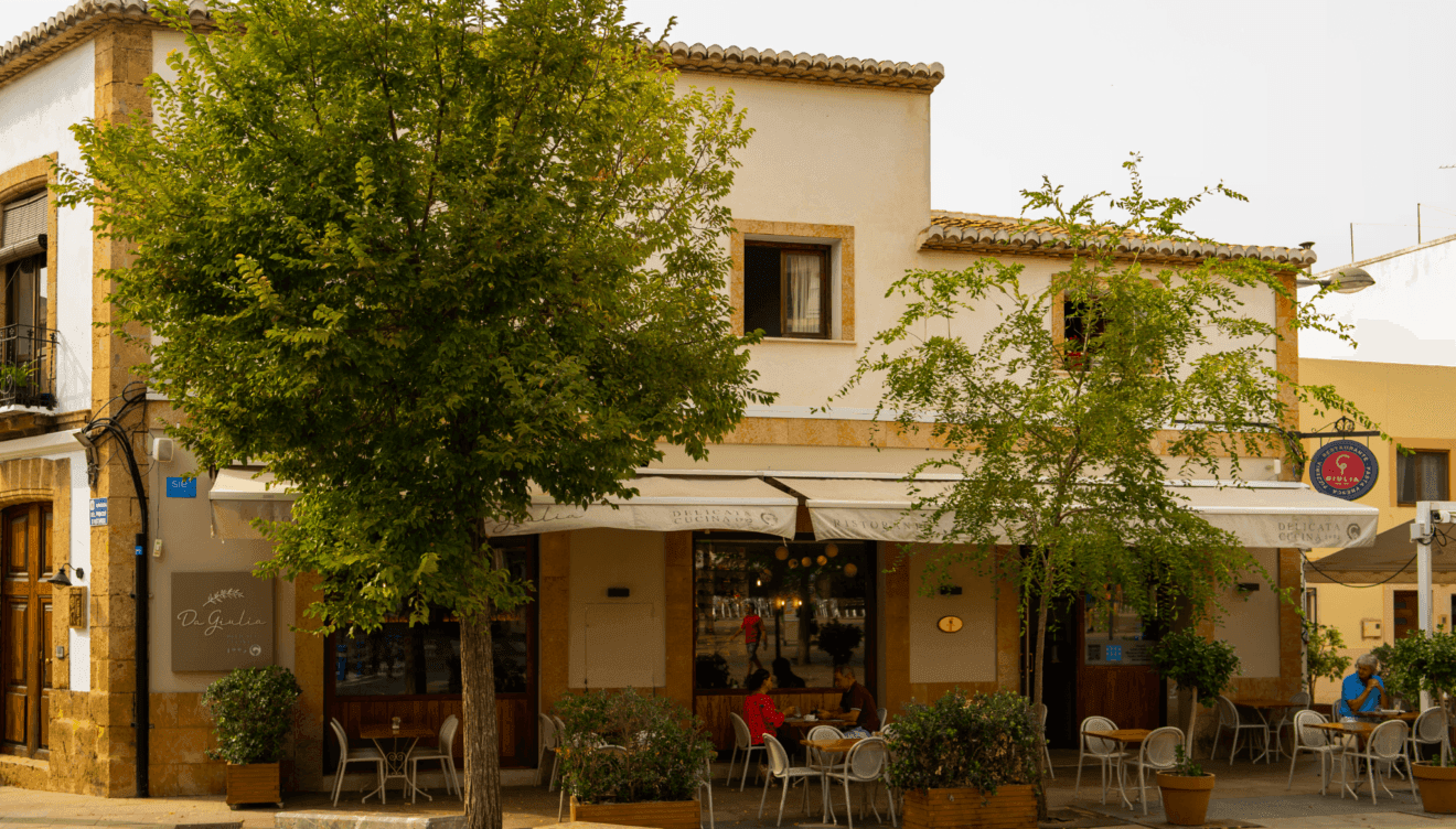 Fachada de Restaurante Da Giulia