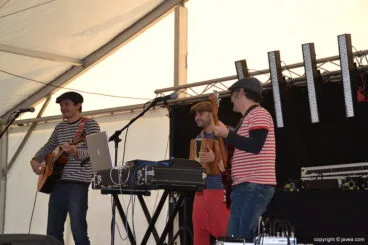 Actuación del grupo Marcel