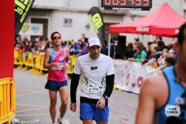 Adrián Hadri en meta