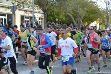 Atletas en carrera