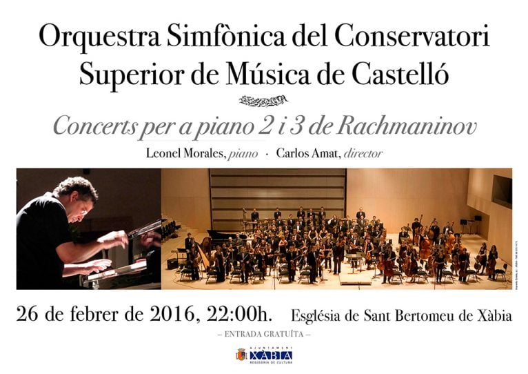 Cartel Orquesta Simfònica Castelló