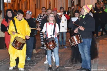 Charanga que abrió el pasacalles