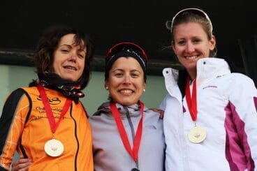 Cristina Roselló en el podio absoluto