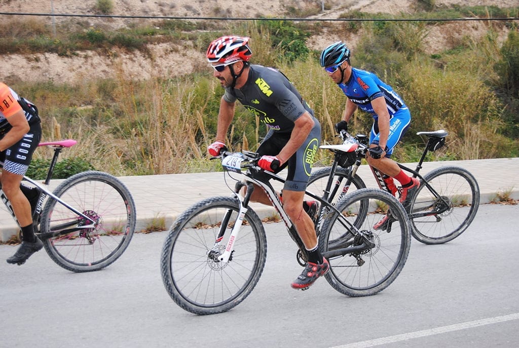 Dani Cepa en la carrera