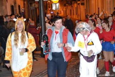 Desfilando en carnaval