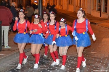 Disfrazadas de Mario Bross