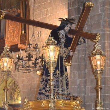 Imagen del Nazareno en Xàbia
