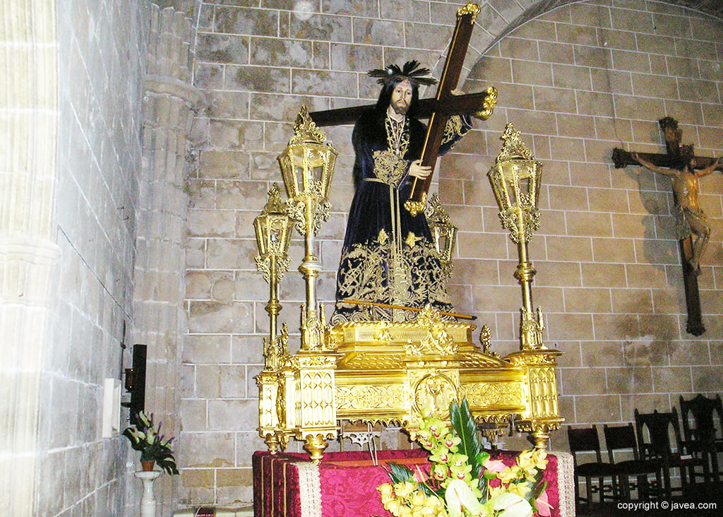 Jesús Nazareno en la Iglesia de San Bartolomé