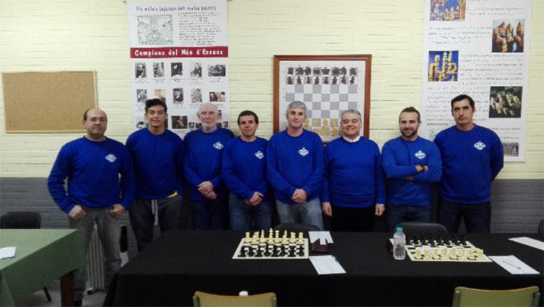 Jugadores del Club Escacs Xàbia A