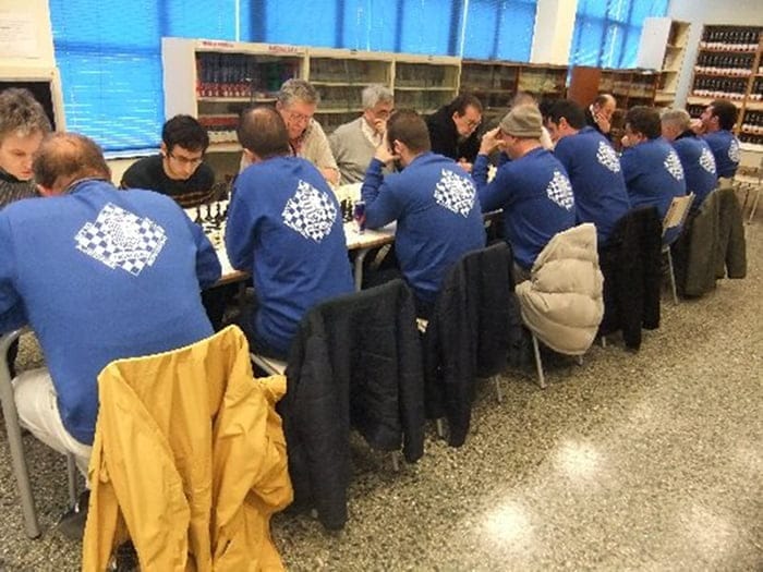 Jugadores del Club Escac's Xàbia