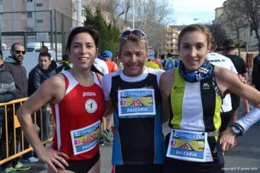 La tres primeras clasificadas