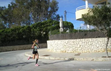 Mª Isabel Ferrer en La Caleta