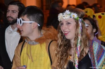 Pareja Hippy