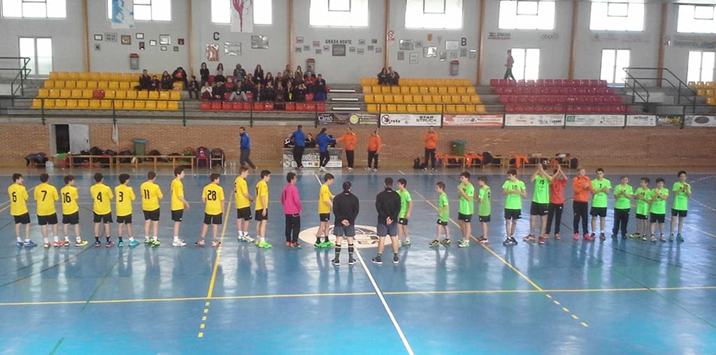 Plantillas del CH Xàbia y CB Santa Pola en Altea