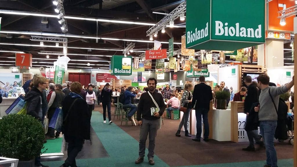Stands en la feria Biofach