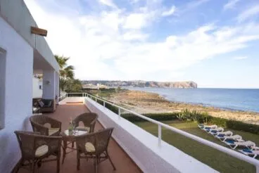 Terraza de la casa de Dara Sol