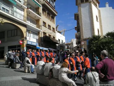 Tropas cristianas en la entraeta