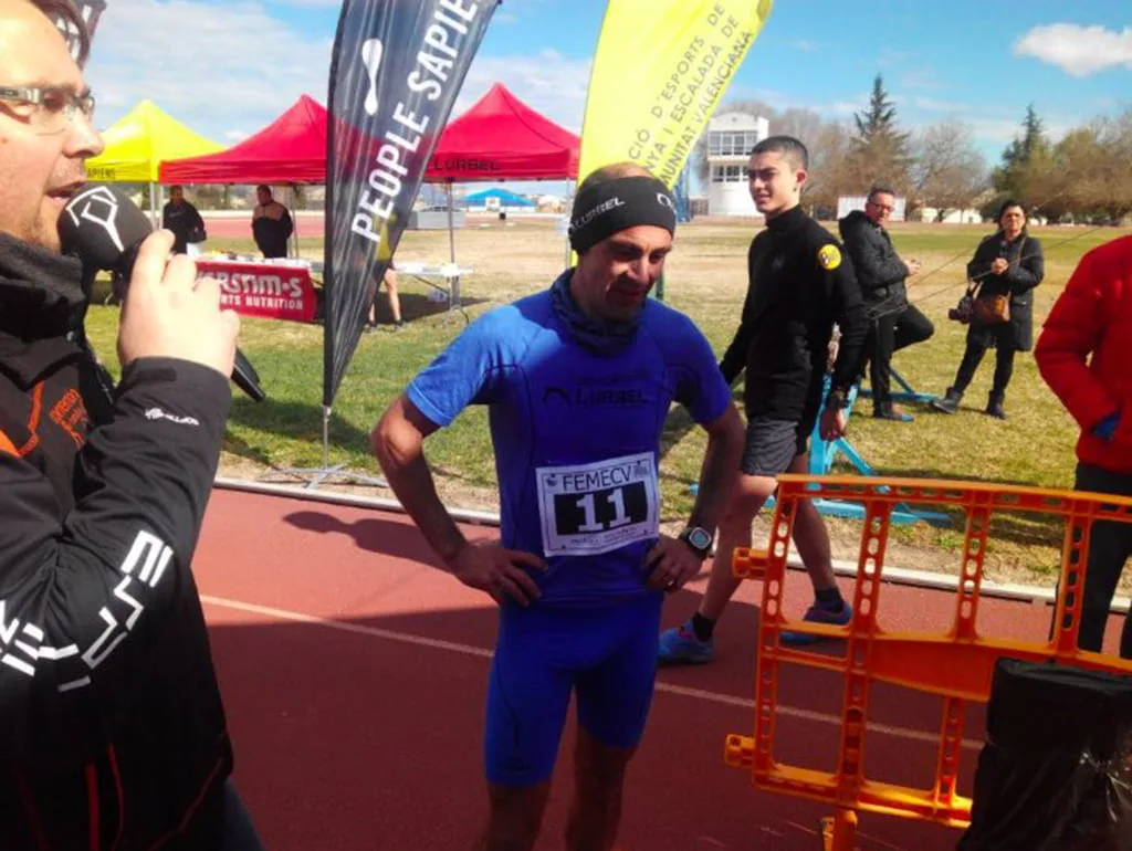 Ignacio Cardona en el Clariano Trail