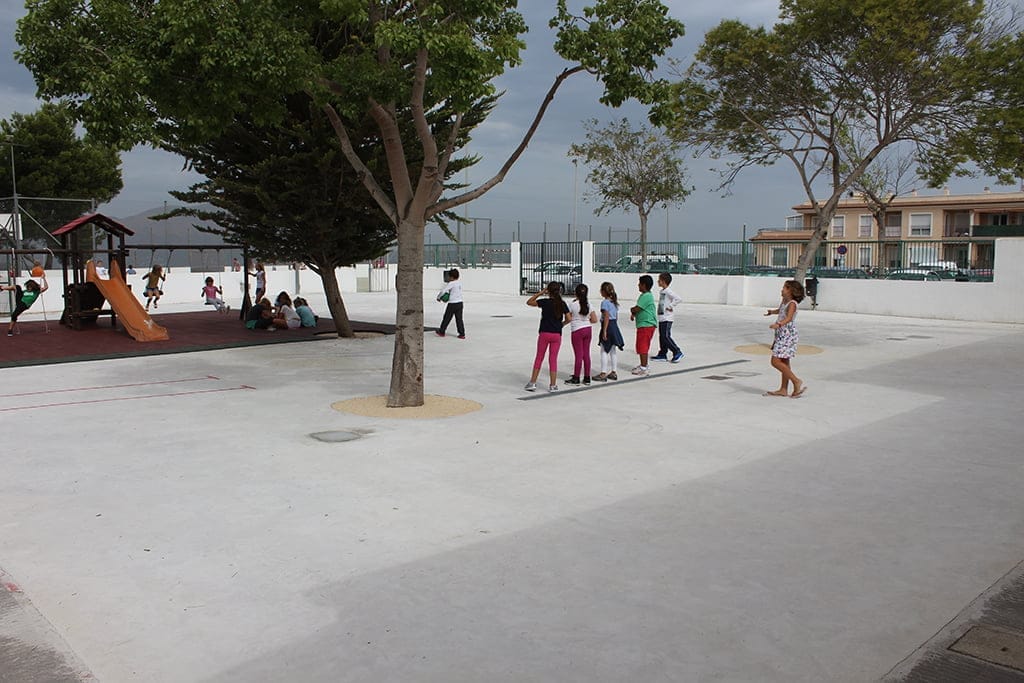 Interior del Colegio María Magdalena de Benitatxell