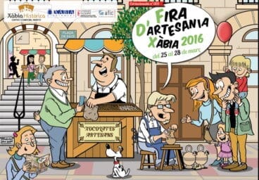 Cartel Fira de Artesanía de Xàbia
