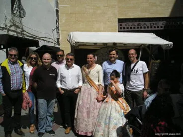 Autoridades, Reinas y presidente de Xàbia Histórica