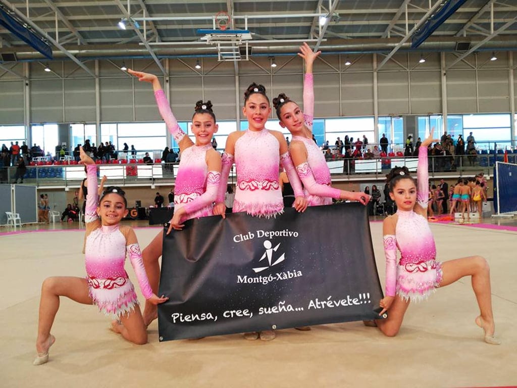 Conjunto alevín del CD Montgo Xàbia