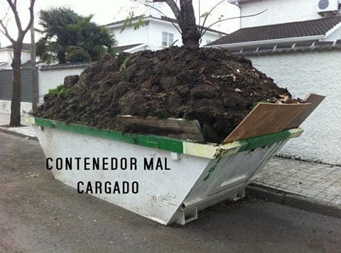 contenedor mal cargado Contenedores Mata
