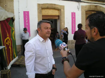 José Chulvi en la inauguración de la Fira