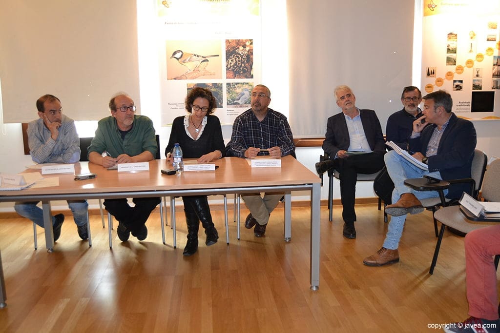 José Chulvi en la Junta Rectora del Montgó