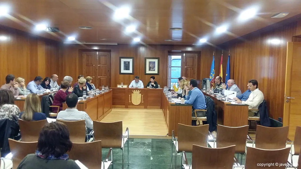 Pleno de marzo en el ayuntamiento de Xàbia