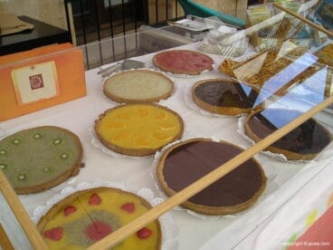 Puesto de dulces en la Fira d’Artesanía