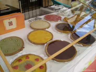 Puesto de dulces en la Fira d’Artesanía