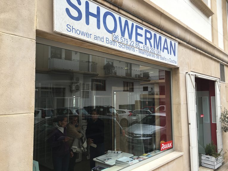 Showerman tienda