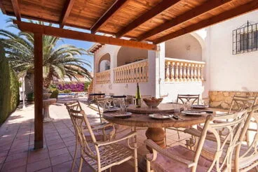 Terraza de la Casa Sandra Aguila Rent a Villa