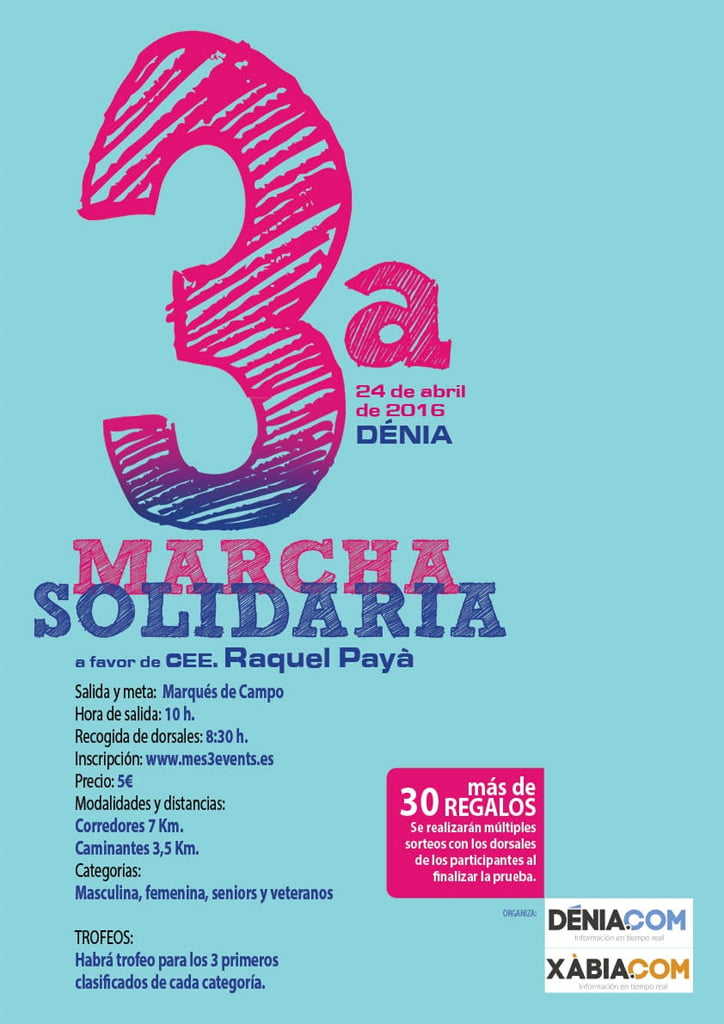 3º Marcha Solidaria a Favor del CEE Raquel Payà