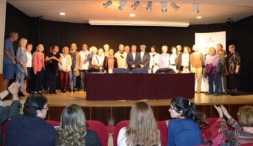 Acto de entrega de diplomas de los cursos de idiomas de Creama Xàbia