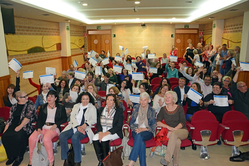 Alumnos de los cursos de idiomas de Creama Xàbia