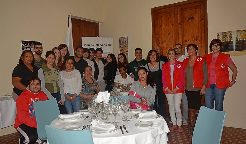 Alumnos del curso de hostelería de Cruz Roja Xàbia