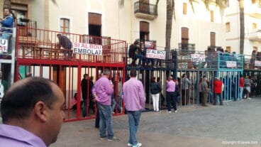 Ambiente en los bous al carrer