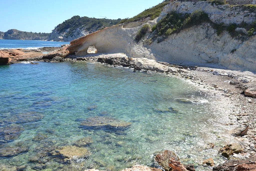 Cala Blanca en Xàbia