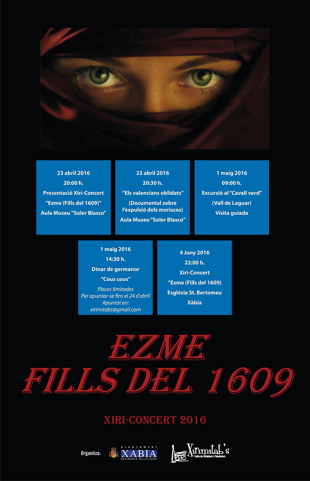Cartel 2016 Xirimitabs