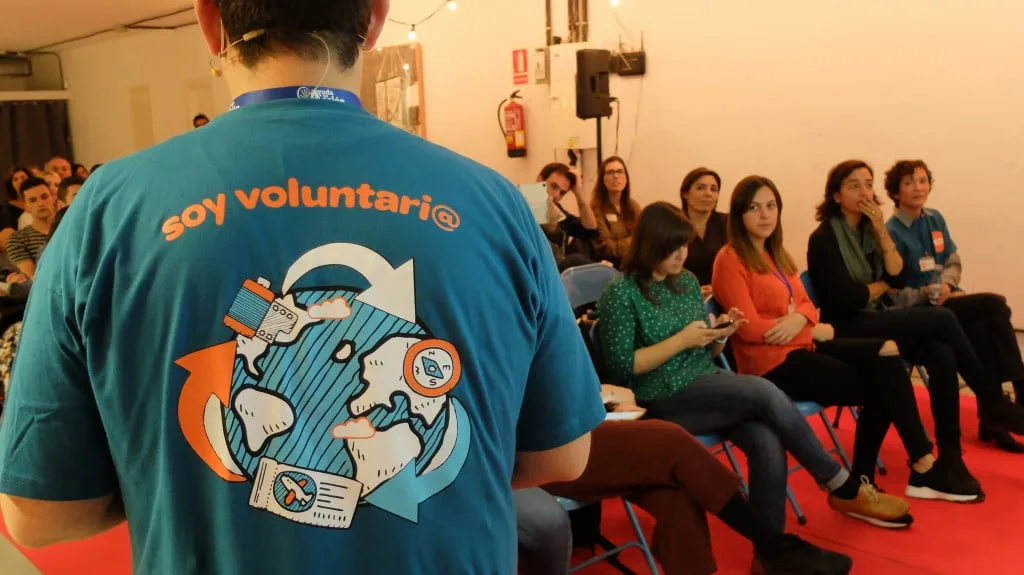 Conferencia de voluntarios