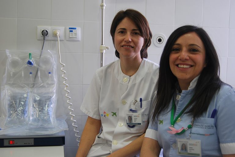 La Dra. Veronica Ramos y Sabina Martínez