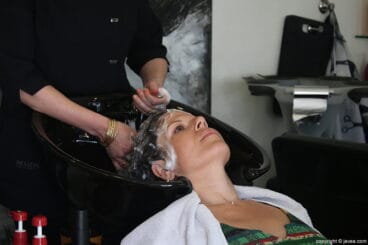 Lavacabezas en Prestige Peluquería
