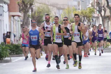 Los atletas del CA Llebeig en los primeros puestos