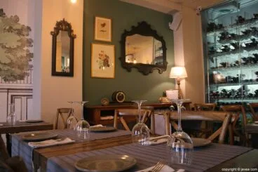Mesas Restaurante Casa Grau