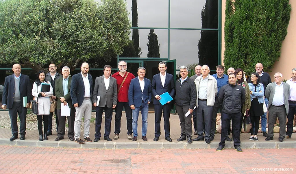 Miembros del Consorcio de Aguas de la Marina Alta