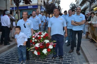 Ofrenda de flores al Nazareno de Xàbia