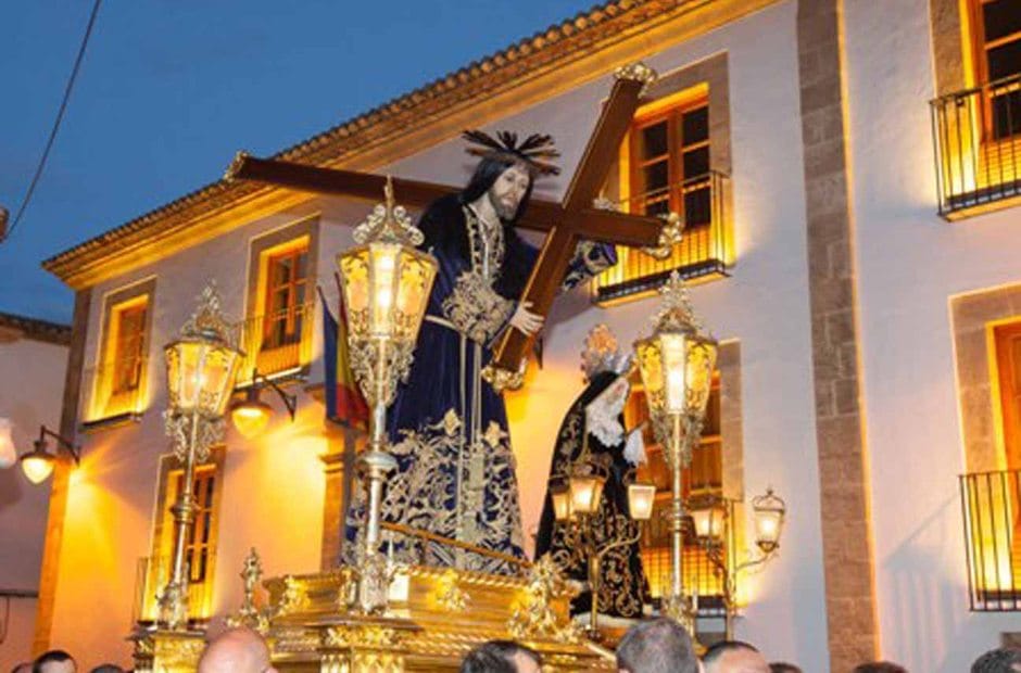 Procesion de Jesús Nazareno en Xàbia